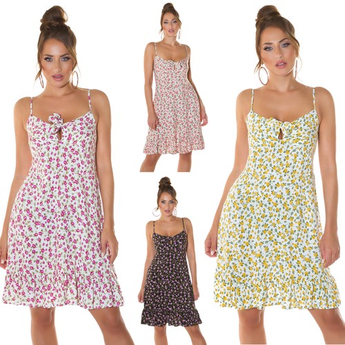 Mini abito donna floreale - , con