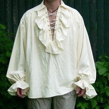 Camicia blusa uomo manica
