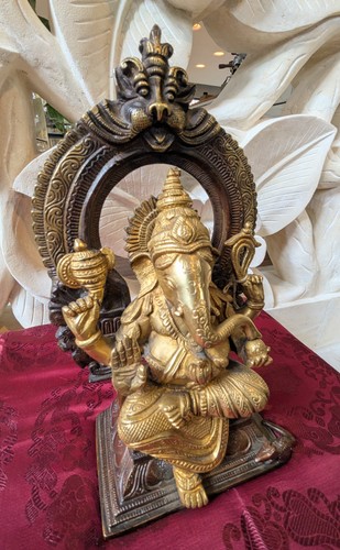 Vecchio ganesha statua - vecchio,