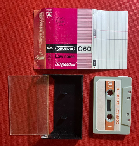 Grundig compact cassette c60 - grundig,