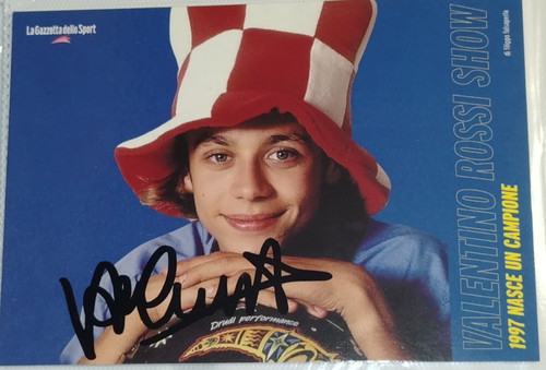 Autograph valentino rossi - autograph,