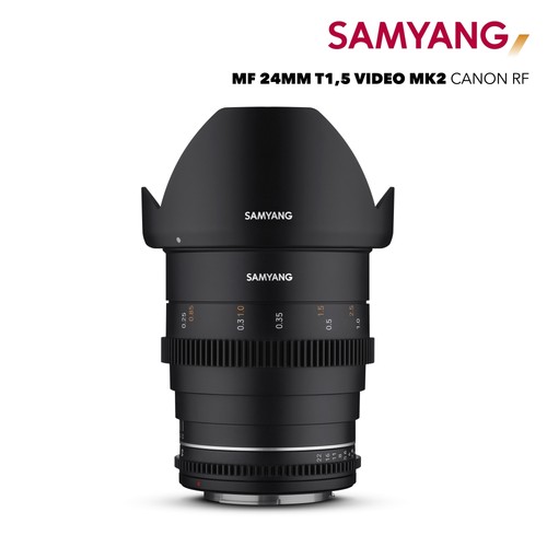 Samyang 24mm vdslr mk2 - 24mm, t1,5
