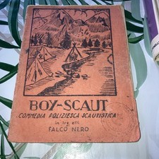 BOY SCAUT SCOUT SCOUTISMO COMMEDIA POLIZIESCA SCAUTISTICA DI FALCO NERO 1945