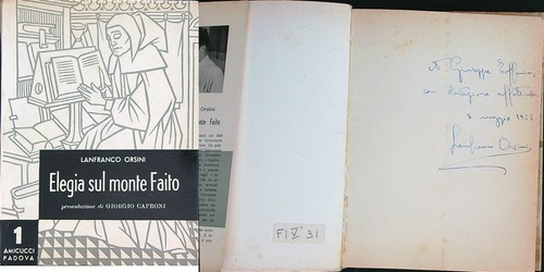Elegia sul monte faito - faito, orsini