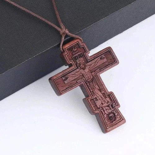 Collana con ciondolo croce - , in