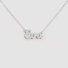 Collana NOME donna acciaio