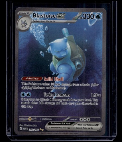 Pokemon tcg blastoise - blastoise, ex