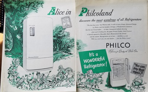 Frigorifero philco 1948 alice - philco,