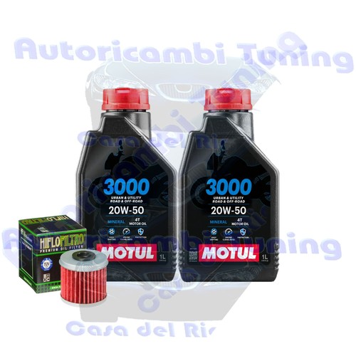 Kit tagliando olio motul 3000 - olio,