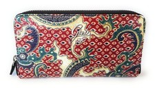 Portafoglio in pelle stampata