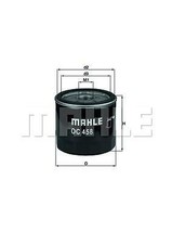 Filtro olio Mahle OC458 OC 458