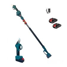 Kit Potatura Mini Forbice Cesoia con doppia Batteria Asta Telescopica 2 metri st