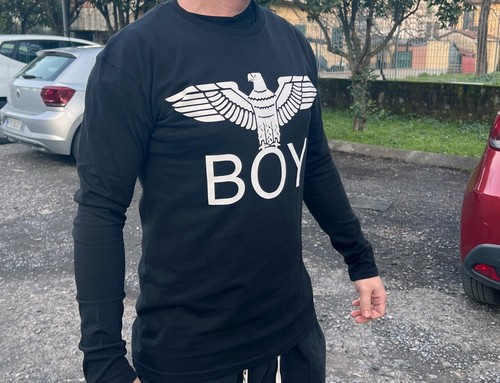 Felpa leggera boy london - boy,