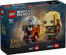 LEGO® BrickHeadz 40751 Legolas e Gimli™ - NUOVO & IMBALLO ORIGINALE! 🆕
