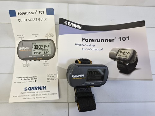 Garmin forerunner 101 personal - forerunner,