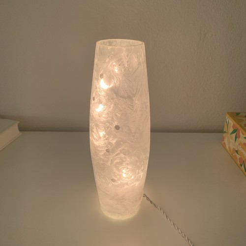 Lampada smerigliata illuminata