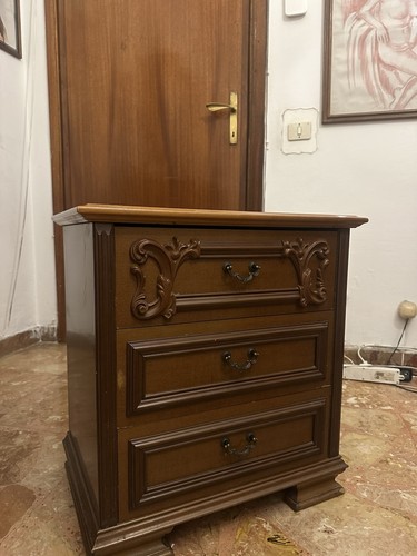Coppia comodini vintage antico - comodini,