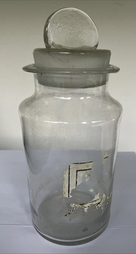 Antico contenitore farmacia - da,