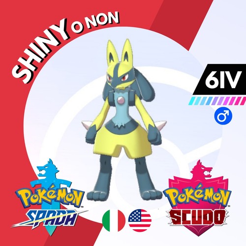 Lucario shiny non iv - non,