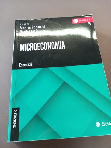 Microeconomia esercizi egea - microeconomia:,