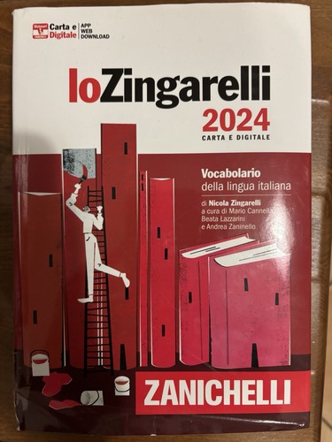Dizionario zingarelli - "lo, zingarelli"