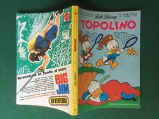 Disney TOPOLINO Libretto n.1116 + BOLLINI CLUB 17/4/1977 BRUNO LAUZI BIG JIM SUB