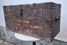 Baule militare in legno