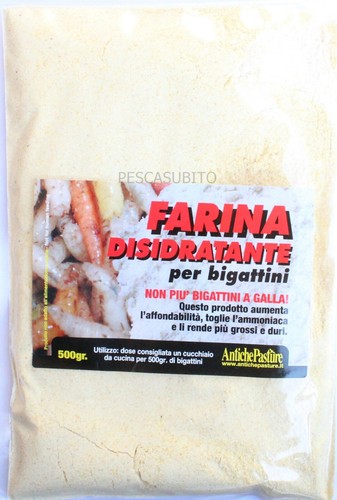 Farina disidratante bigattini - farina,