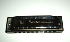 Armonica a bocca Swan - tono Gb - 10 fori / da set blues - lunghezza 10 cm