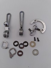 Campagnolo Bianchi Pantografato Super Record Portacatena Braze On Shifters Ottime Condizioni