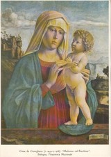 Vintage stampa lucida a colori