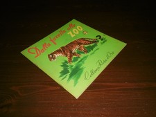 LIBRO COLLANA ROSA D'ORO CON DISEGNI ANIMATI E RILIEVO "DALLA FORESTA ALLO ZOO"