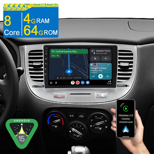 Autoradio 64gb android 15 - android,