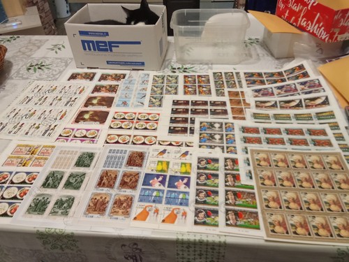 Lotto foglietti blocchi - 25,