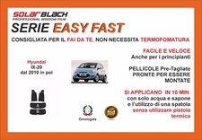 Pellicole Oscuranti Vetri Hyundai ix 20 dal  2010 in poi post Easy Fast