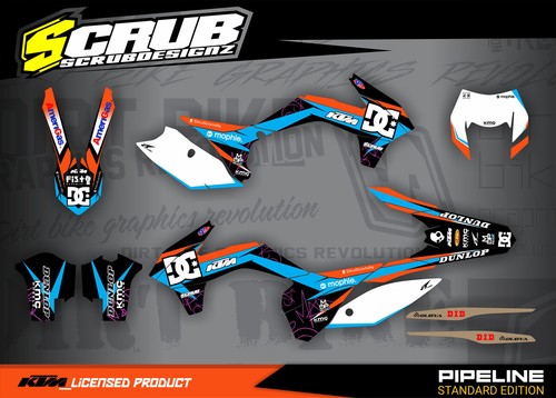 Kit grafica ktm exc 2014 - ktm,