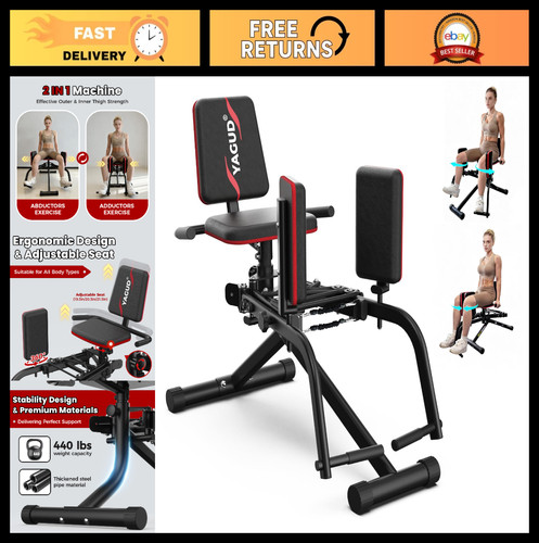 Macchina abduttore glute - macchina, e