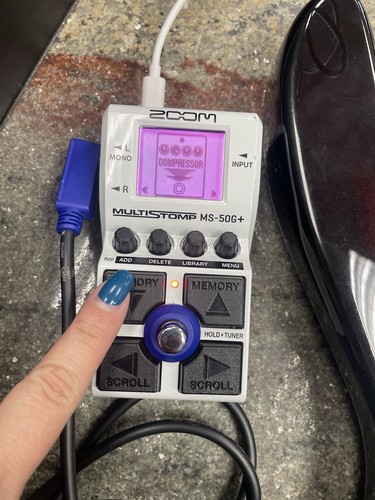 Zoom multistomp 50g - multistomp, ms-50g