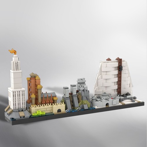 Game thrones skyline moc - game, of