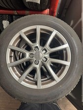 Cerchi completo di gomme Audi Q5 Sline raggio 18, cerchi colore silver 