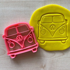 Tagliabiscotti hippie VW Camper Van, goffratura biscotti pace, torta hippy vintage