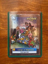 LARGO AI DIGIMON Carta Speciale Serie Blu 1999