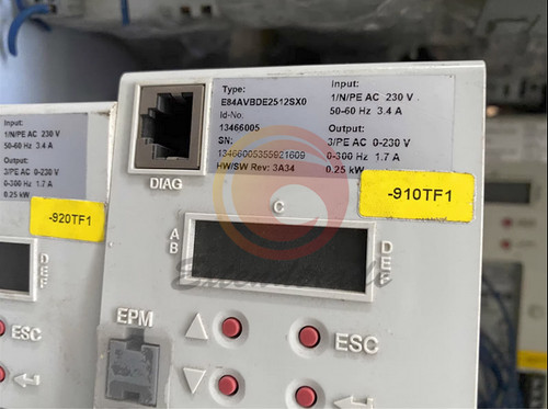 One used lenze inverter - one,