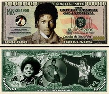 MICHAEL JACKSON - BILLET de