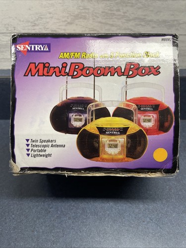 Boombox sentrya radio - boombox,