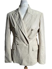 Giacca blazer Zara ecopelle