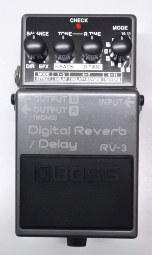 Boss digital reverb delay - digital,