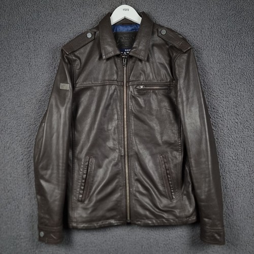 Superdry giacca pelle uomo - giacca,