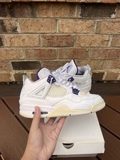 Jordan 4 viola metallizzato