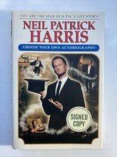 NEIL PATRICK HARRIS Autographed Signed Book Choose Your Autobiography First Ed